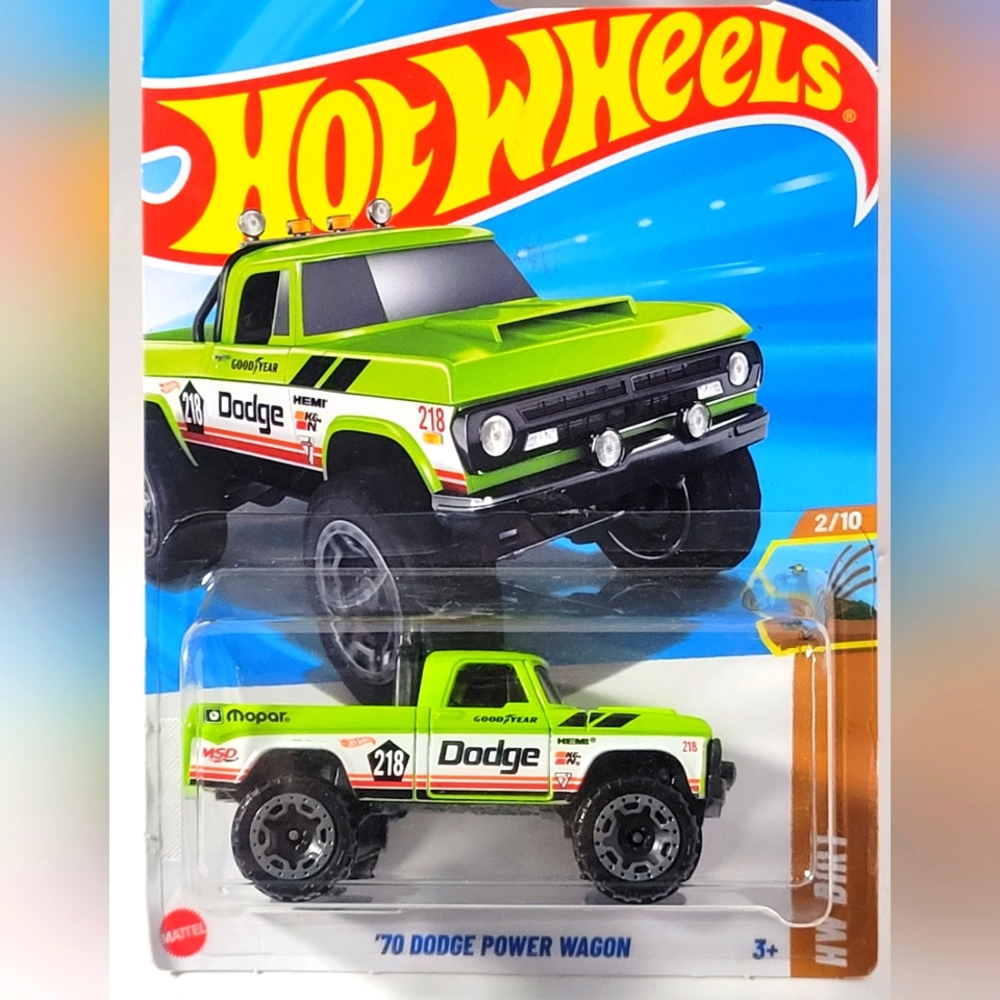 Hot Wheels '70 Dodge Power Wagon Truck 70s Pickup 2025 Hemi New